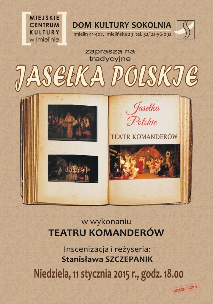 Jasełka Polskie - Teatr Komanderów - 11.01.2015 r., godz. 18.00