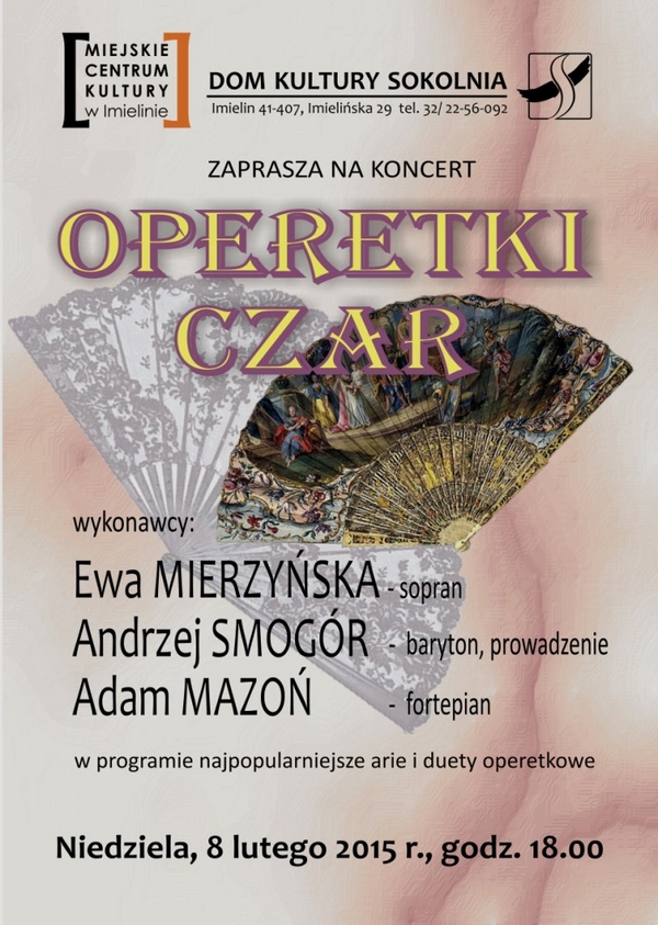 „Operetki czar” – wieczór najpopularniejszych arii i duetów operetkowych