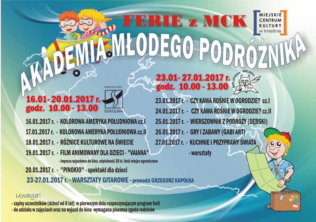 FERIE Z MCK - Akademia Młodego Podróżnika