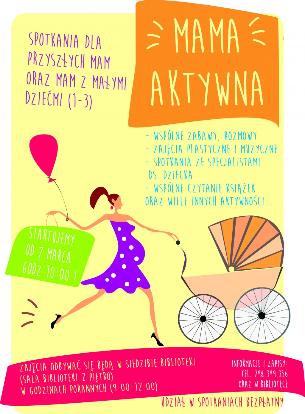 „Mama aktywna” - 7 marca godz. 10.00