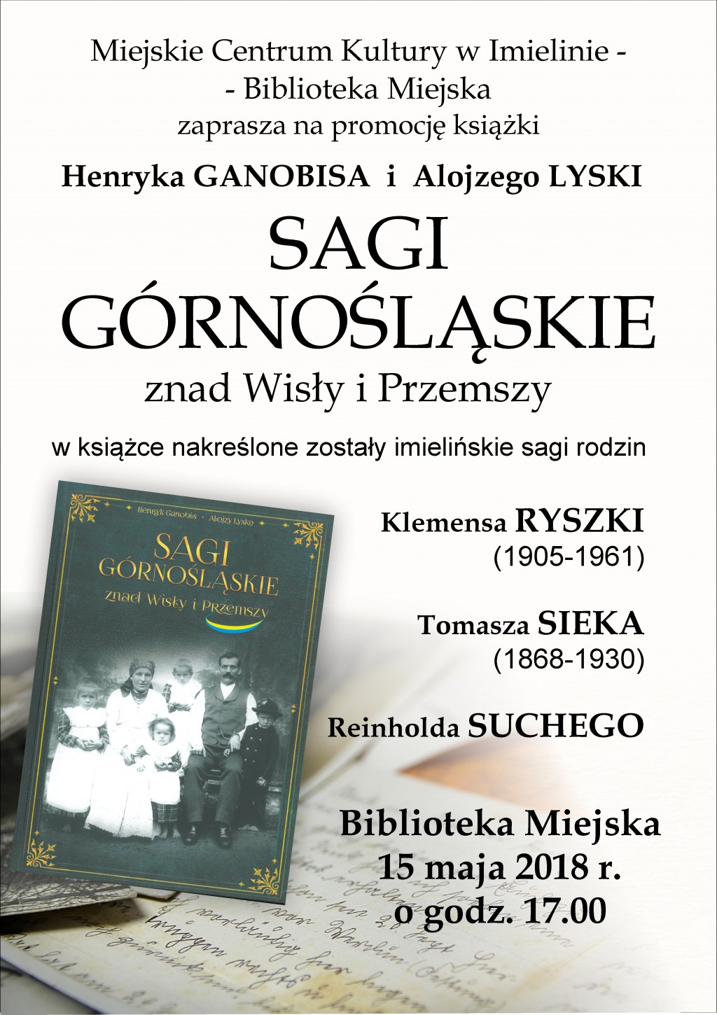 Promocja książki SAGI GÓRNOŚLĄSKIE