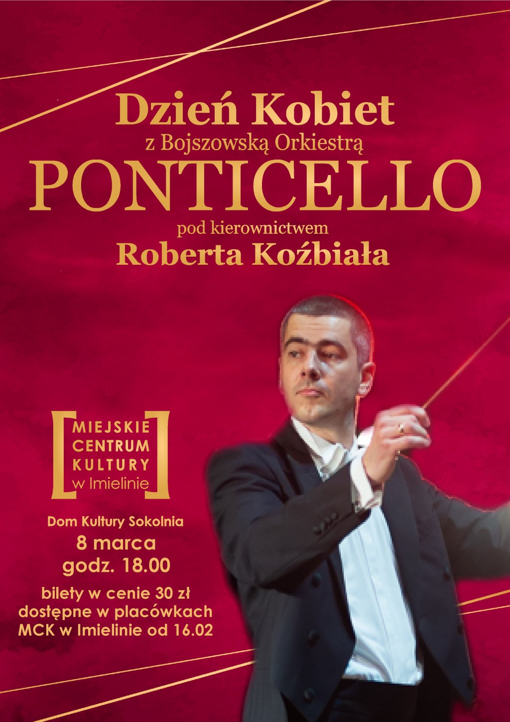 Bojszowska Orkiestra „Ponticello” 8 marca (niedziela) godz. 18:00