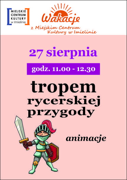 Tropem rycerskiej przygody - animacje