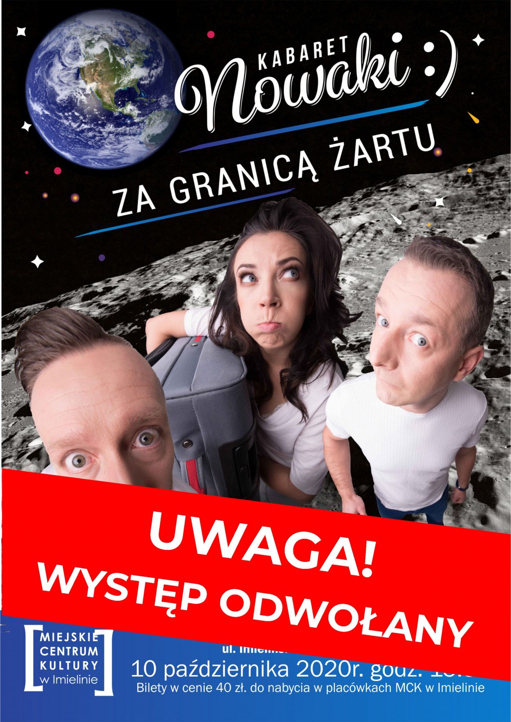 Występ Kabaretu Nowaki odwołany!!!