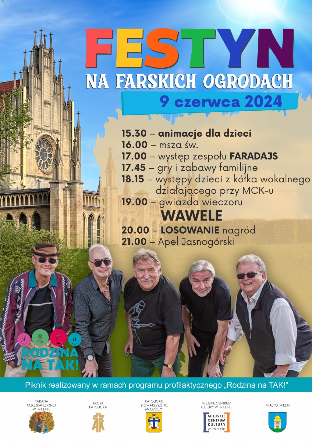 Festyn na Farskich Ogrodach - 9 czerwca (niedziela) godz. 15.30-21.00